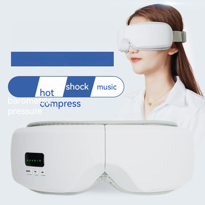 Smart Bluetooth Music Eye Massager Airbag Vibration Hot Compress