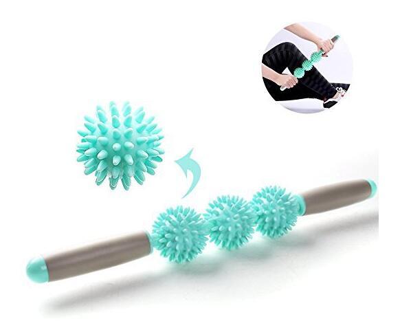 Anti Cellulite Massager Stick Anti-Cellulite Trigger Point Stick Body Foot Face Leg Slimming Massage Muscle Roller