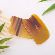 Natural buffalo horn Gua Sha scraping board