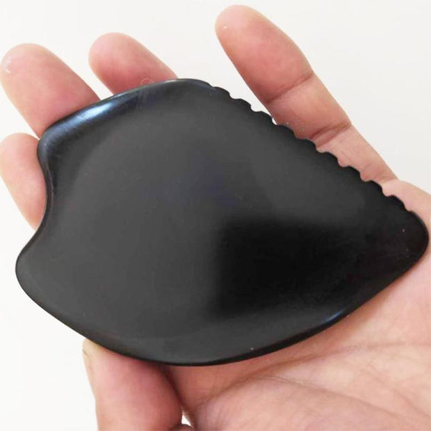 Bianstone Gua Sha Scraping Board Black Red Bianstone Gua Sha Scraping Board