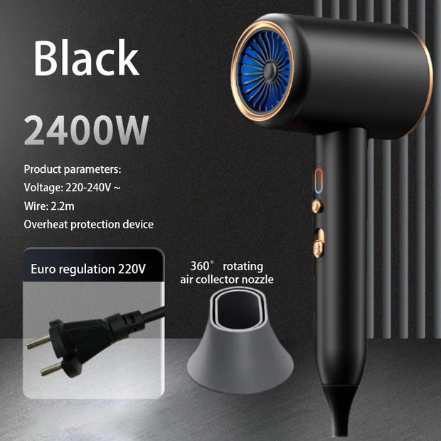 F33 Professional Hair Dryer Hot Cold Wind Air Brush Hairdryer Negative Lonic Blow Dryer Strong PowerDryer Salon Tool 2400W