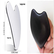 Bianstone Gua Sha Scraping Board Black Red Bianstone Gua Sha Scraping Board