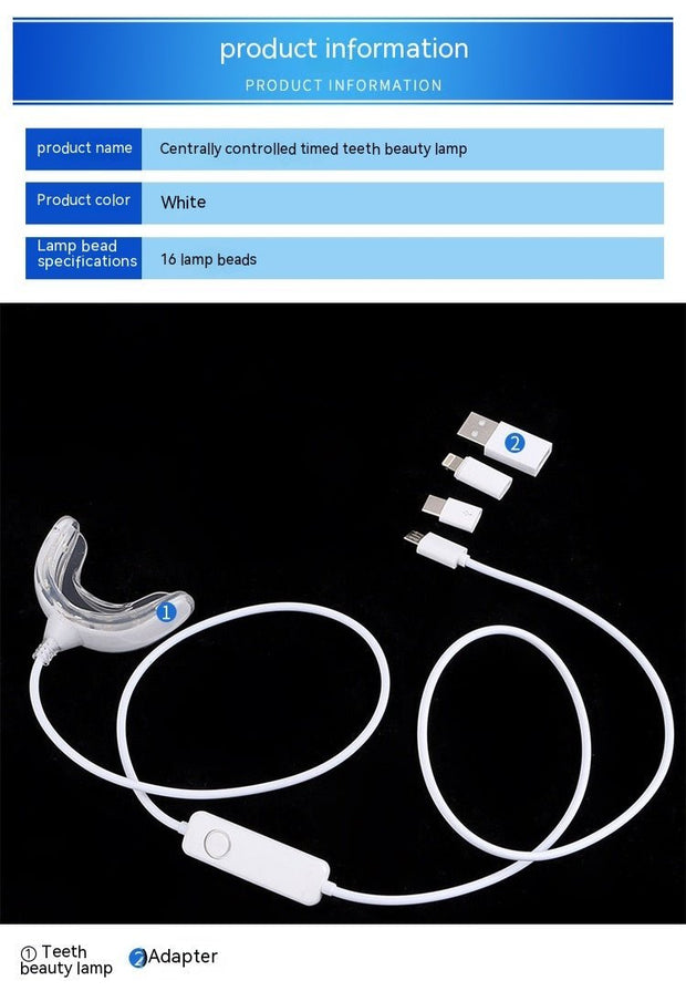 Data Cable Dental Instrument Teeth Whitening Blue Light