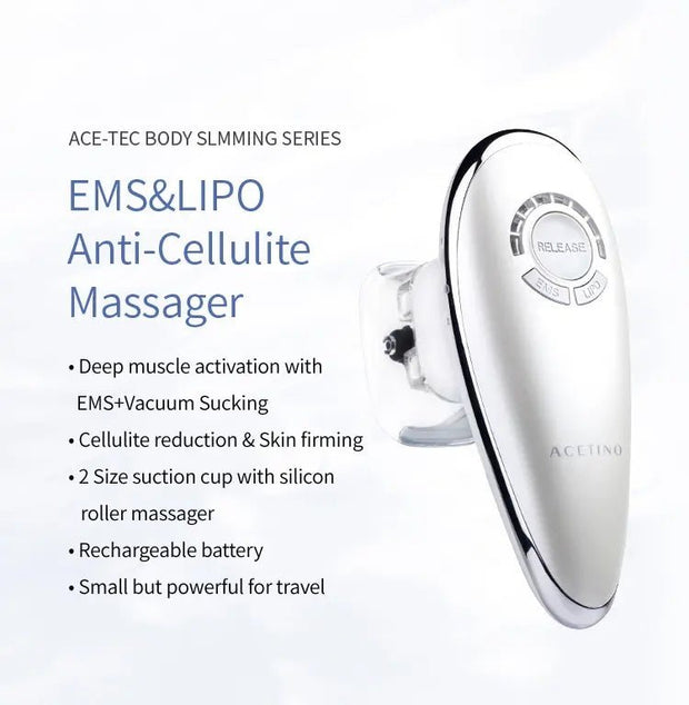 Electric Anti-Cellulite Body Slimming EMS Vacuum Massage Suction Cup Massager