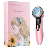 Warm facial massage cleansing beauty instrument