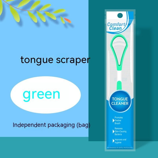 Tongue Coating Brush Tongue Scraper Clean Oral Odor