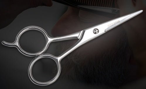 Big Finger Ring To Remove Nose Hair Beard Eyebrow Stainless Steel Beauty Scissors