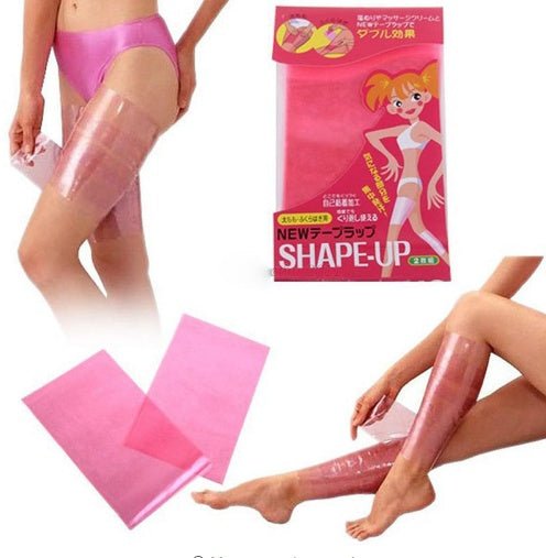 Sauna Lose Weight Firm Slimming Belt Burn Cellulite Wraps Leg Thigh Waist Wrap Shaper Weight Loss