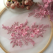 11 Colors Into Hand Beaded Clothes Patch Patches